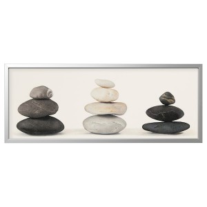 IKEA BJÖRKSTA picture and frame, 55x22 in Stones / Aluminum Color, Ikea Ireland | 9371TGHKE