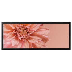 IKEA BJÖRKSTA picture and frame, flowers-in, 55x22 in Pink / Black, Ikea Ireland | 8620TQOXA