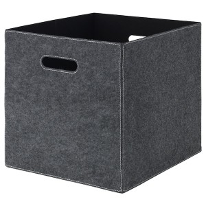 IKEA BLÄDDRA Box, gray, Ikea Ireland | 3527BCQRY