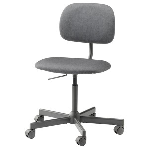 IKEA BLECKBERGET swivel chair Idekulla Dark Gray, Ikea Ireland | 2607VJXPD