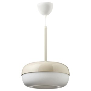 IKEA BLÅSVERK pendant lamp, beige, 15 in, Ikea Ireland | 4579TLHPW