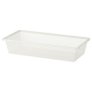 IKEA BOAXEL mesh basket, white, 31 1/2x15 3/4x5 7/8 in, Ikea Ireland | 2587EHRMF
