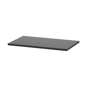 IKEA BOAXEL shelf, 23 5/8x15 3/4 in Metal Anthracite, Ikea Ireland | 7814XKFHQ