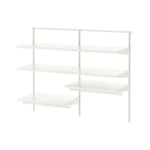 IKEA BOAXEL wardrobe combination, white, 49 1/8x15 3/4x39 5/8 in, Ikea Ireland | 8349QOCTD