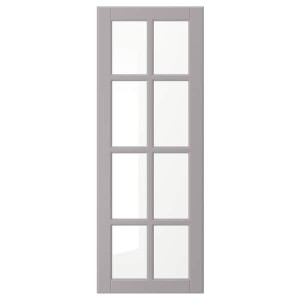 IKEA BODBYN glass door, 15x40 in Gray, Ikea Ireland | 8947ZUCWI