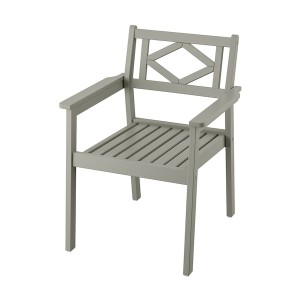 IKEA BONDHOLMEN armchair, outdoor, gray, Ikea Ireland | 3154LRVJZ