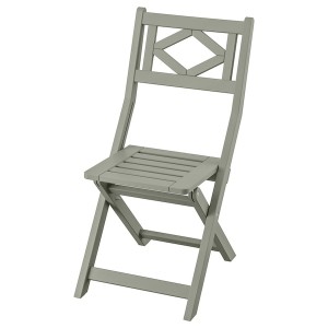 IKEA BONDHOLMEN chair, outdoor, foldable/gray, Ikea Ireland | 9504QKTRB