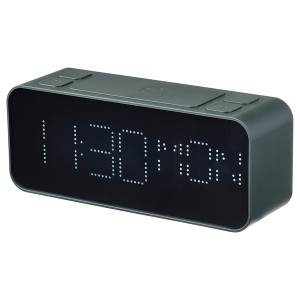 IKEA BONDTOLVAN alarm clock, digital/green, 7 ¾x3 ¼ in, Ikea Ireland | 5162BOIYR