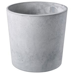 IKEA BOYSENBÄR plant pot, indoor/outdoor light gray, 9 ½ in, Ikea Ireland | 0942QDTUW