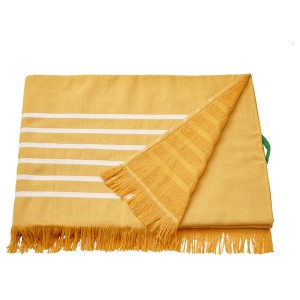 IKEA BRÖGGAN bath sheet, 39x71 in Yellow, Ikea Ireland | 6471VNOYK