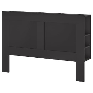 IKEA BRIMNES headboard with storage compartment, King Black, Ikea Ireland | 9578EQYCD