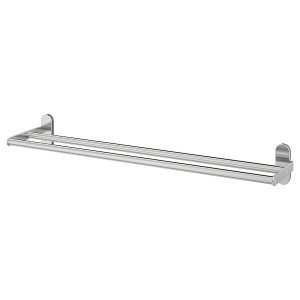 IKEA BROGRUND Towel rail, stainless steel, 26 ½ in, Ikea Ireland | 0198DEOUM