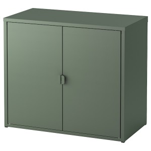 IKEA BROR cabinet with 2 doors, gray-green, 29 7/8x15 3/4x26 in, Ikea Ireland | 7391VMADL