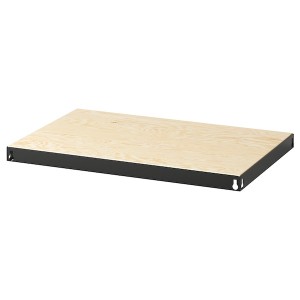 IKEA BROR shelf, 33 1/8x21 1/4 in Black / Pine Plywood, Ikea Ireland | 5213ROIUH