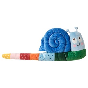 IKEA BRUMMIG cushion, snail shaped/multicolor, 35x14 in, Ikea Ireland | 4517AGHOX