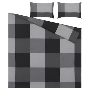 IKEA BRUNKRISSLA comforter set, Full/Queen Black, Ikea Ireland | 7325BVITK