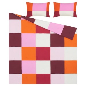 IKEA BRUNKRISSLA comforter set, Full/Queen Pink, Ikea Ireland | 6193FBQWU