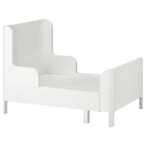 IKEA BUSUNGE extendable bed, 38 1/4x74 3/4 in White, Ikea Ireland | 2608OCRUZ