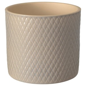 IKEA CHIAFRÖN plant pot, indoor/outdoor, 6 in Light Gray, Ikea Ireland | 7043IXNZY