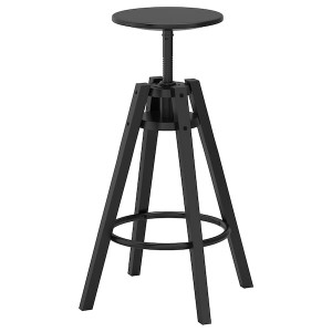 IKEA DALFRED Bar stool, black, Ikea Ireland | 0918OLIYJ