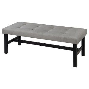 IKEA DALHOLEN bench, 44 1/8 in Gray / Black / Brown, Ikea Ireland | 1825EPNVD