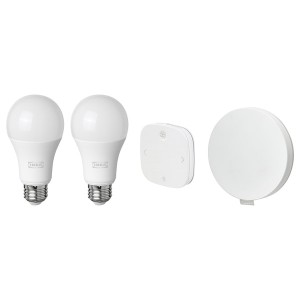 IKEA DIRIGERA lighting kit with hub, smart wireless dimmable/white spectrum, E26, Ikea Ireland | 4569XEBTC