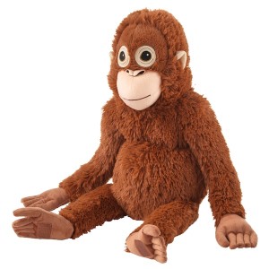 IKEA DJUNGELSKOG soft toy, orangutan, Ikea Ireland | 4280TCBIF