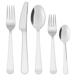 IKEA DRAGON 20-piece flatware set, stainless steel, Ikea Ireland | 0532DSQOG