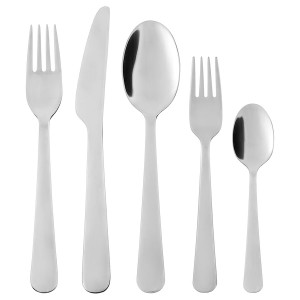 IKEA DRAGON 60-piece flatware set, stainless steel, Ikea Ireland | 9684BHVTK