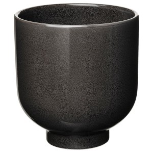 IKEA DRÖMSK plant pot, indoor/outdoor, 6 in Anthracite, Ikea Ireland | 5317RDJVZ