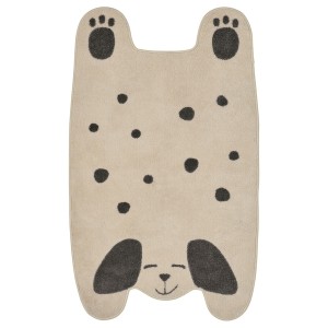 IKEA DRÖMSLOTT rug, dog-shaped off-white/gray, 2'2 inx3'7 in, Ikea Ireland | 4915NXDHY