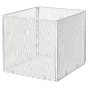 IKEA DRÖNJÖNS storage box, white, 13x14 ½x13 in, Ikea Ireland | 4985UCYWB