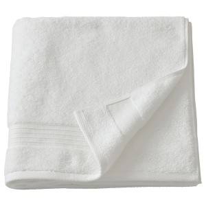 IKEA DÅRREPE bath towel, 28x55 in White, Ikea Ireland | 8639ZHJYA