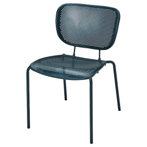 IKEA DUVSKÄR chair, in/outdoor, black-blue, Ikea Ireland | 8639RDYWU