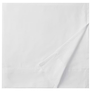 IKEA DVALA flat sheet, Queen White, Ikea Ireland | 2357UZHTL