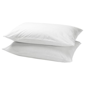 IKEA DVALA pillowcase, King, 2 pack White, Ikea Ireland | 1823OQXVC