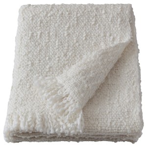 IKEA DYSTERMAL throw, off-white, 51x67 in, Ikea Ireland | 7269DJSMN