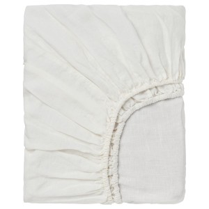 IKEA DYTÅG fitted sheet, Queen White, Ikea Ireland | 3894BCRGT