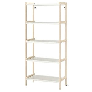 IKEA EKENABBEN open shelf unit, aspen/white, 27 1/2x13 3/8x60 5/8 in, Ikea Ireland | 8614JEMNQ