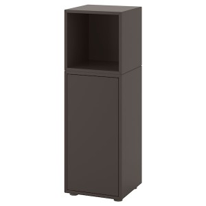 IKEA EKET storage combination with feet, 13 3/4x13 3/4x42 1/8 in Dark Gray, Ikea Ireland | 3260YBFDH