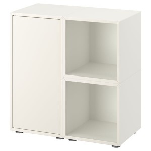 IKEA EKET storage combination with feet, 27 1/2x13 3/4x28 3/8 in White, Ikea Ireland | 4023FEKZT