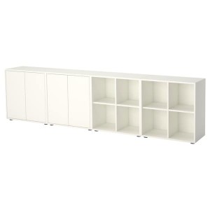 IKEA EKET storage combination with feet, 110 1/4x13 3/4x28 3/8 in White, Ikea Ireland | 2549YGBIQ