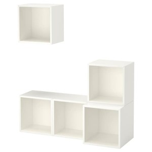 IKEA EKET wall-mounted cabinet combination, 41 3/8x13 3/4x47 1/4 in White, Ikea Ireland | 3065IHNYS