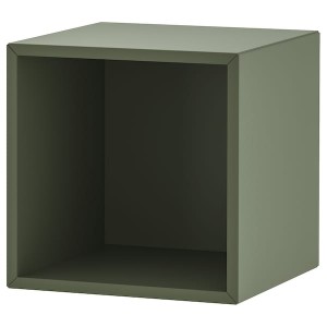 IKEA EKET wall-mounted shelving unit, 13 3/4x13 3/4x13 3/4 in Gray / Green, Ikea Ireland | 9521NVMZT