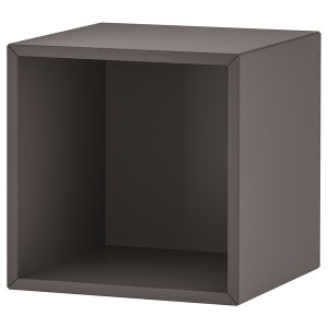 IKEA EKET wall-mounted shelving unit, 13 3/4x13 3/4x13 3/4 in Dark Gray, Ikea Ireland | 2093JGQIN