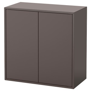 IKEA EKET wall-mounted shelving unit, 27 1/2x13 3/4x27 1/2 in Dark Gray, Ikea Ireland | 3956FZLYC