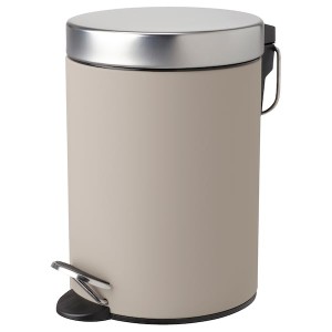 IKEA EKOLN trash can, 1 gallon Beige, Ikea Ireland | 7128VWXJB