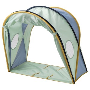 IKEA ELDFLUGA bed tent, 70/97 Blue / Green, Ikea Ireland | 1362THCUZ