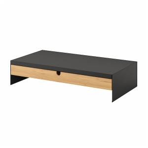 IKEA ELLOVEN monitor stand with drawer Anthracite, Ikea Ireland | 3719BPLVD