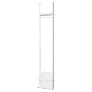 IKEA ELVARLI wardrobe combination, white, 20 3/8x14 1/8x87 1/4-137 3/4 in, Ikea Ireland | 9230TXKZC